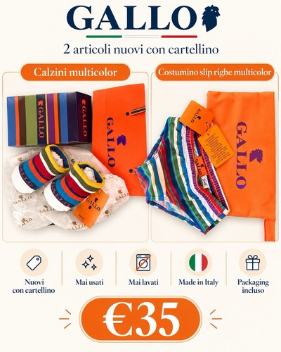 Set newborn gallo - gallo, calzini