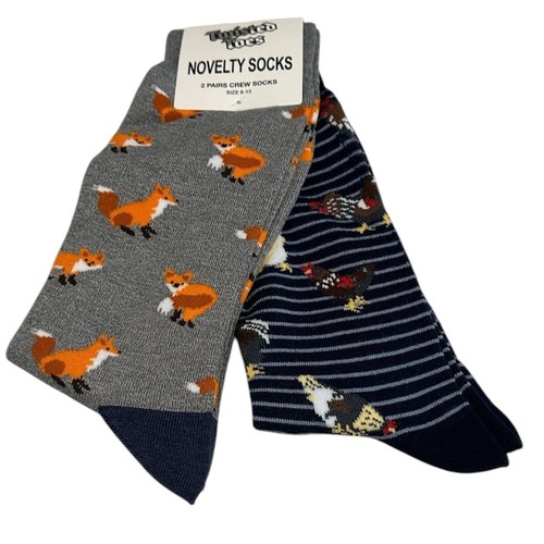 Calze twisted toes crew uomo - calze,