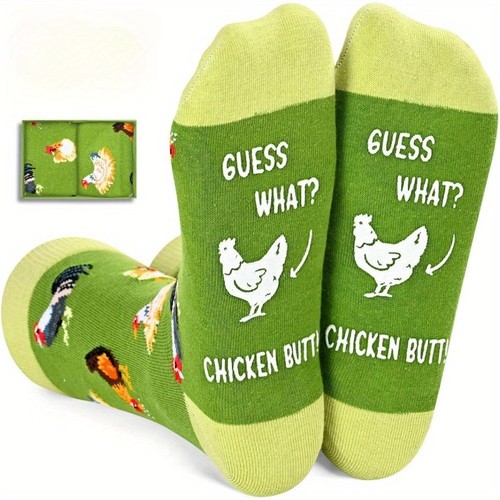 Calze pollo divertenti - 🐔, |